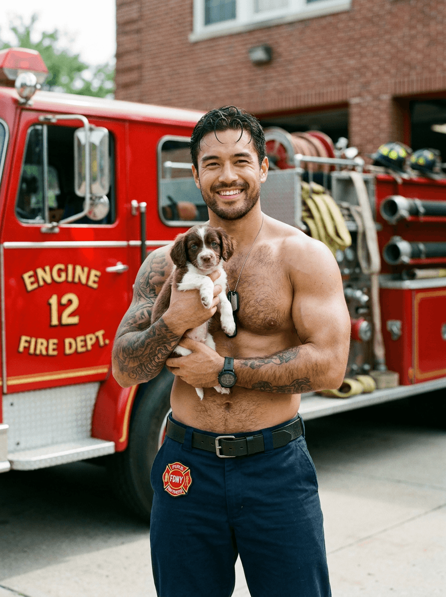 Jake: fire fighter